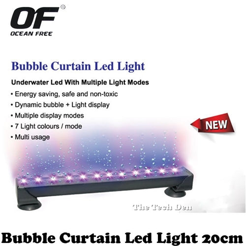 OF Classica Bubble Curtain Underwater LED Light 20cm The Tech Den