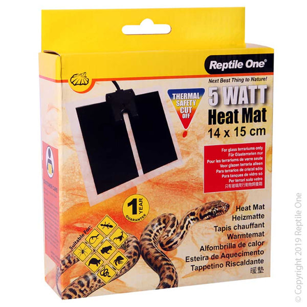 Reptile One Reptile Heat Mat 5w - 14x15cm - The Tech Den