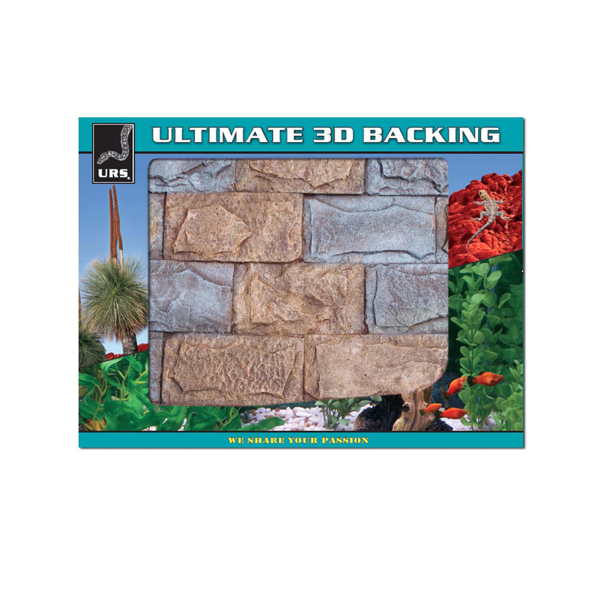 URS Ultimate 3D Backing - Urban (60 x 45cm) - In Store Pick Up Only