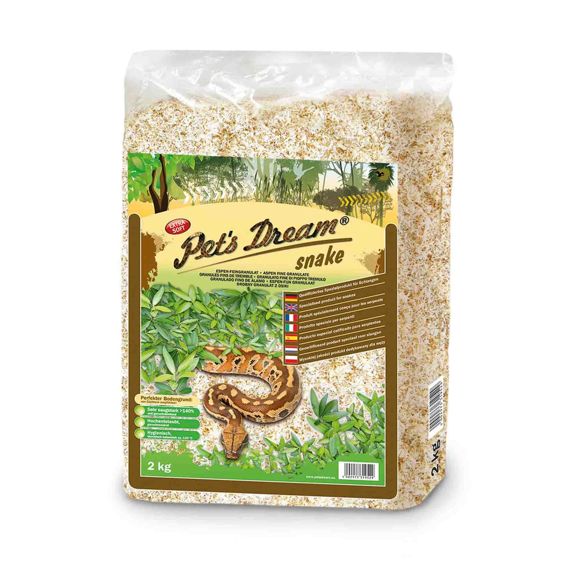 Pet&#39;s Dream Snake 2kg - Snake Bedding