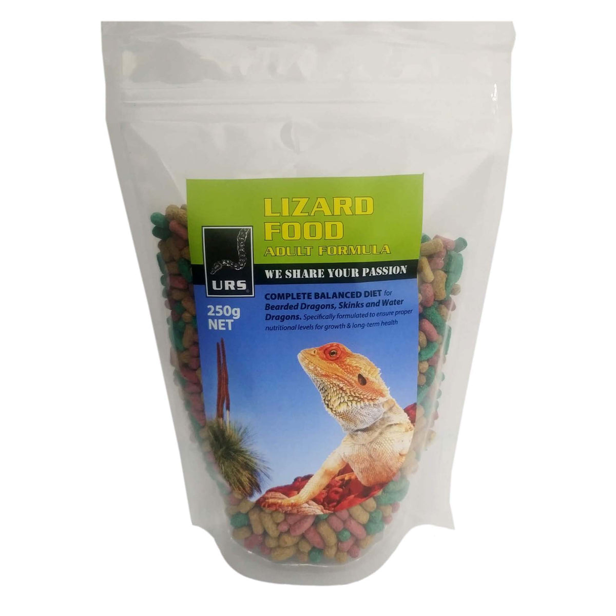 URS Lizard Food - Adult 250g