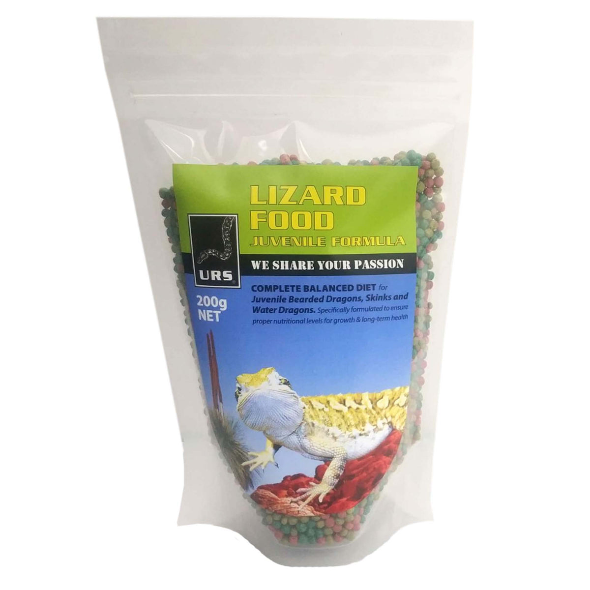 URS Lizard Food - Juvenile 200g