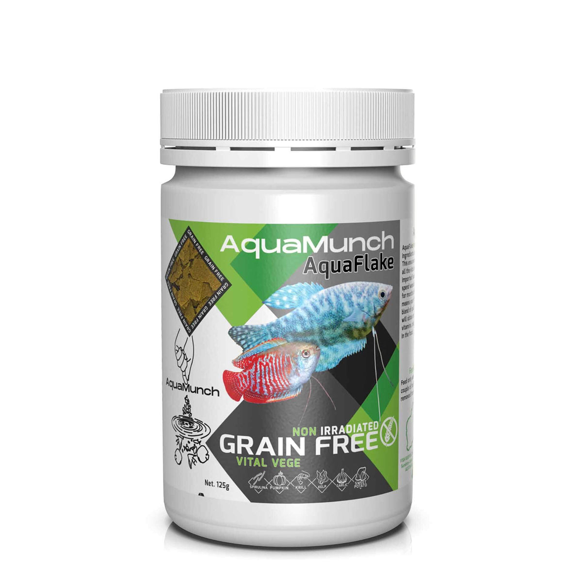 AquaMunch Vital Vege AquaFlake 125G