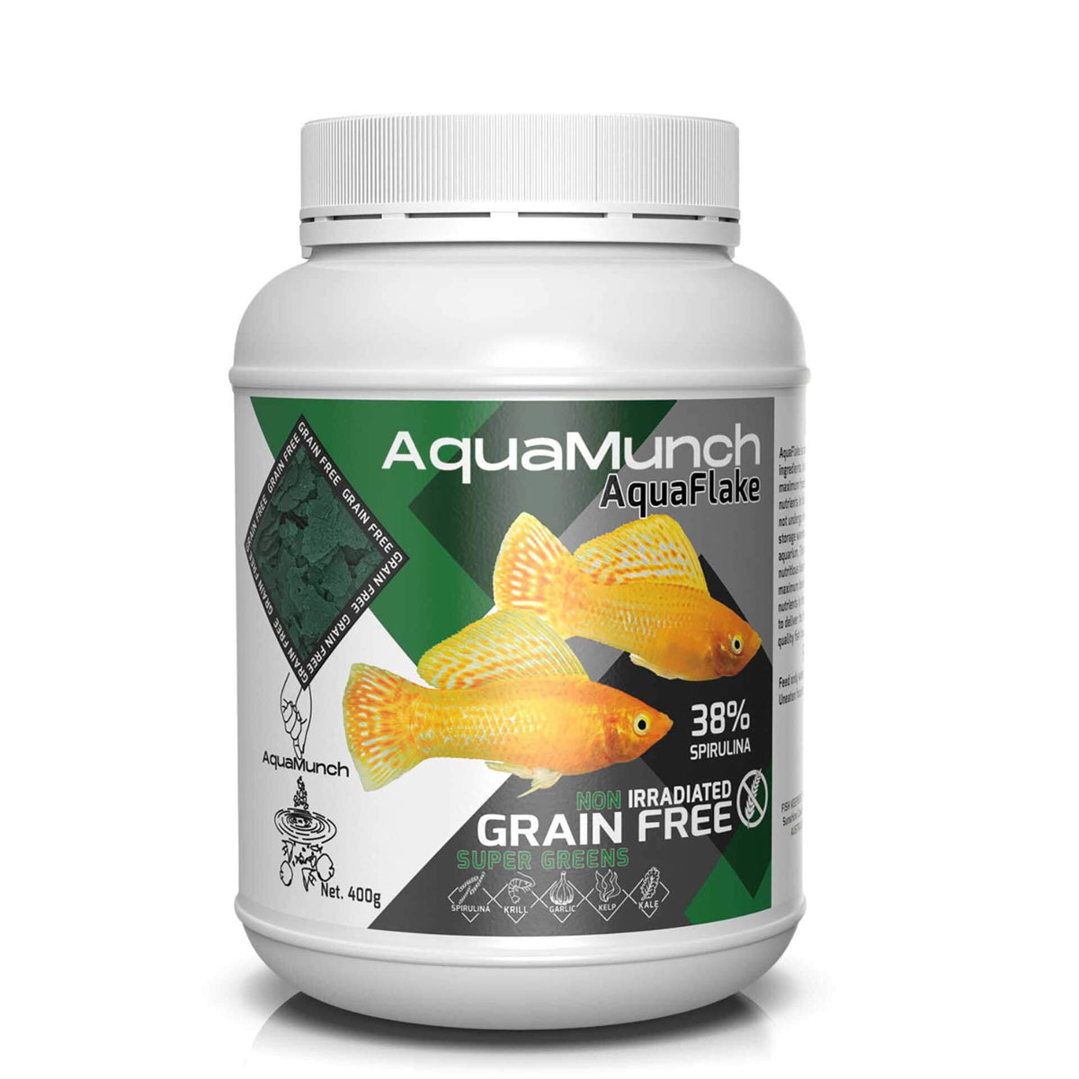 AquaMunch Super Greens 38 AquaFlake 400g