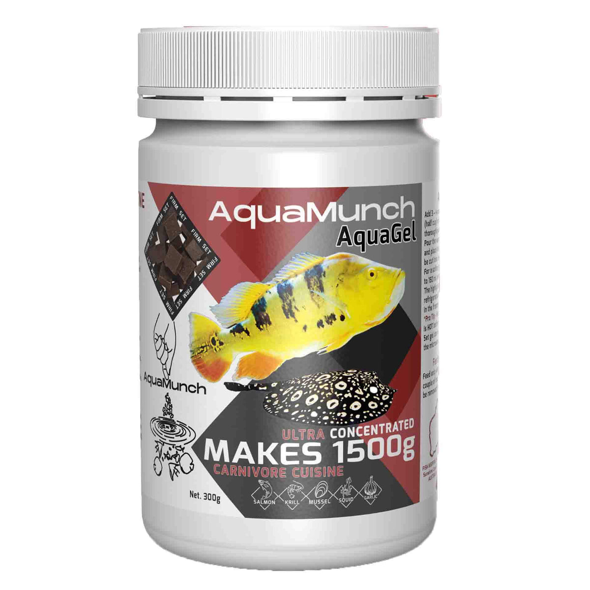 AquaMunch Carnivore Cuisine AquaGel 300g - Makes 1500g