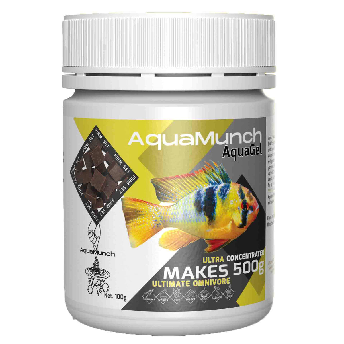 AquaMunch Ultimate Omnivore AquaGel 100G - Makes 500G