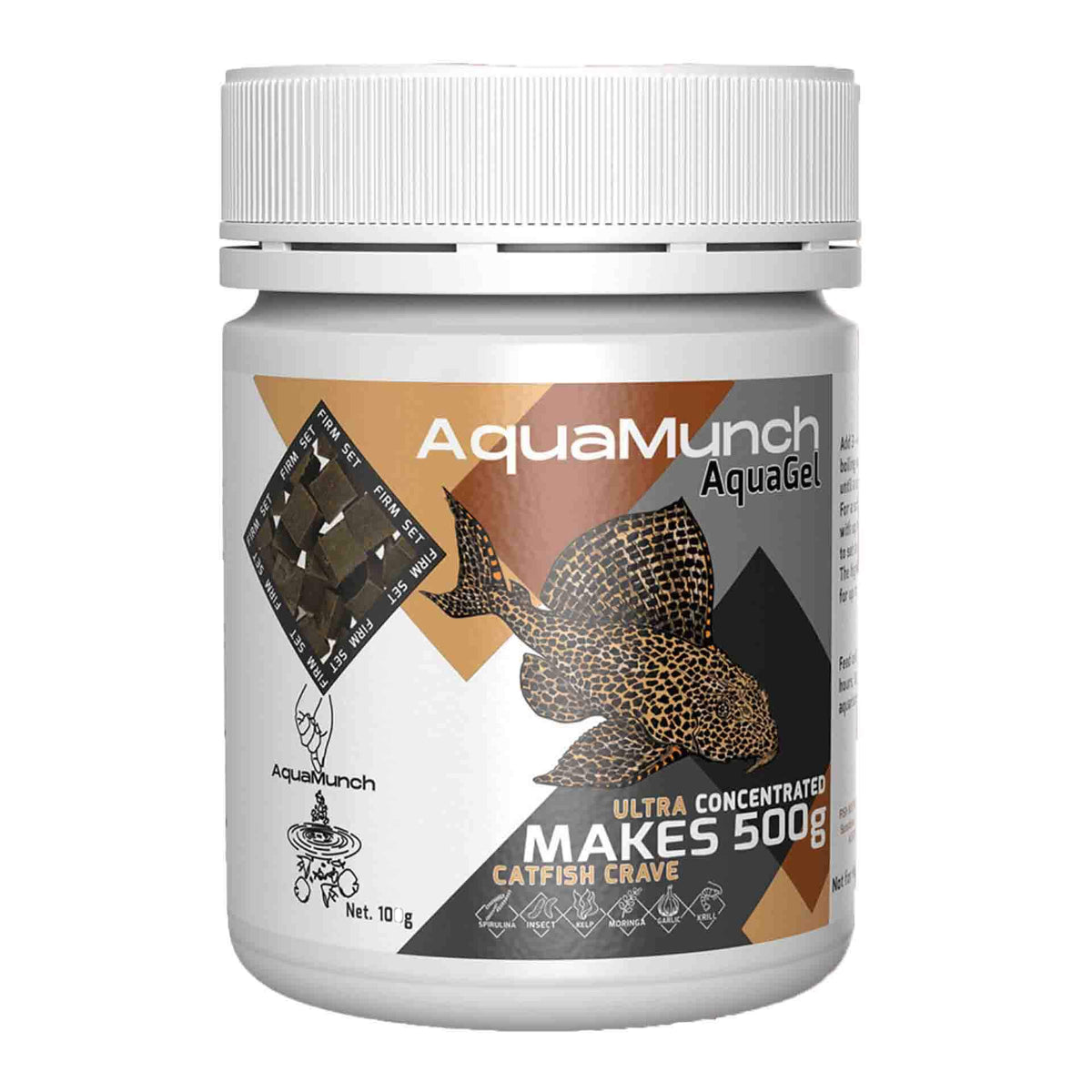 AquaMunch Catfish Crave AquaGel 100g - Makes 500g