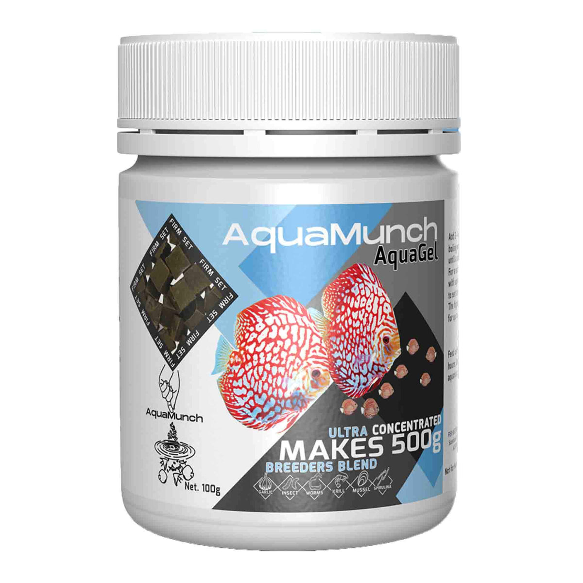 AquaMunch Breeders Blend AquaGel 100g - Makes 500g