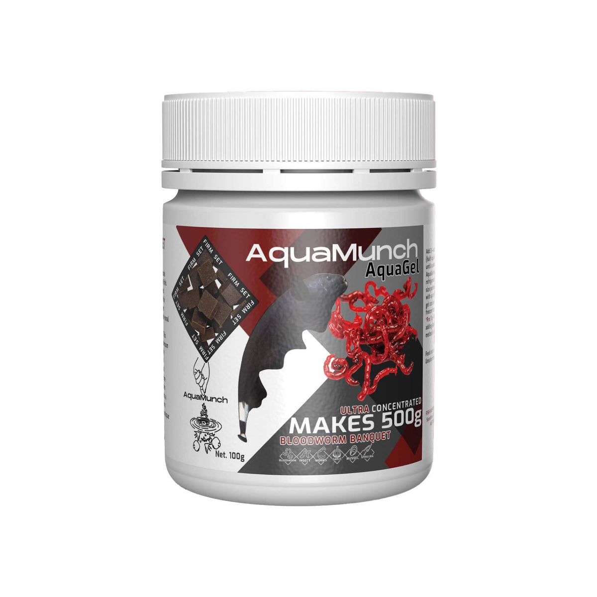 AquaMunch Bloodworm Banquet AquaGel 100g - Makes 500g