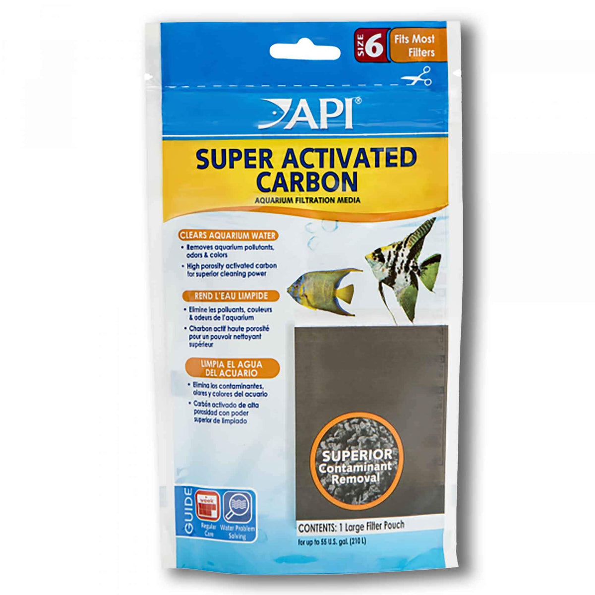 API Super Activated Carbon - Treats 210L