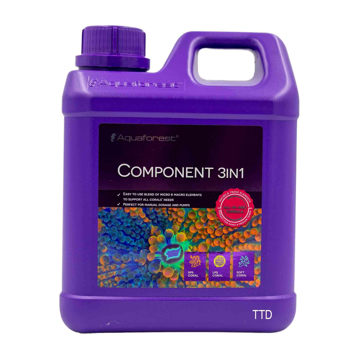 Aquaforest Component 3 in 1 - 1000ml - All in One Formula