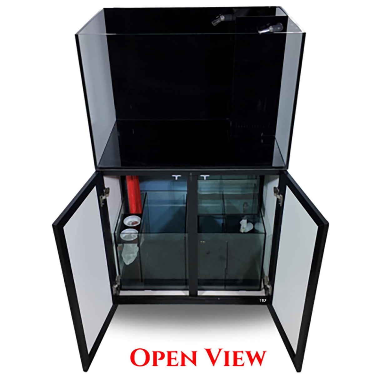 Dymax GS Marine Sea King 90x60x60cm - Tank with Aluminium Cabinet (BLACK)**