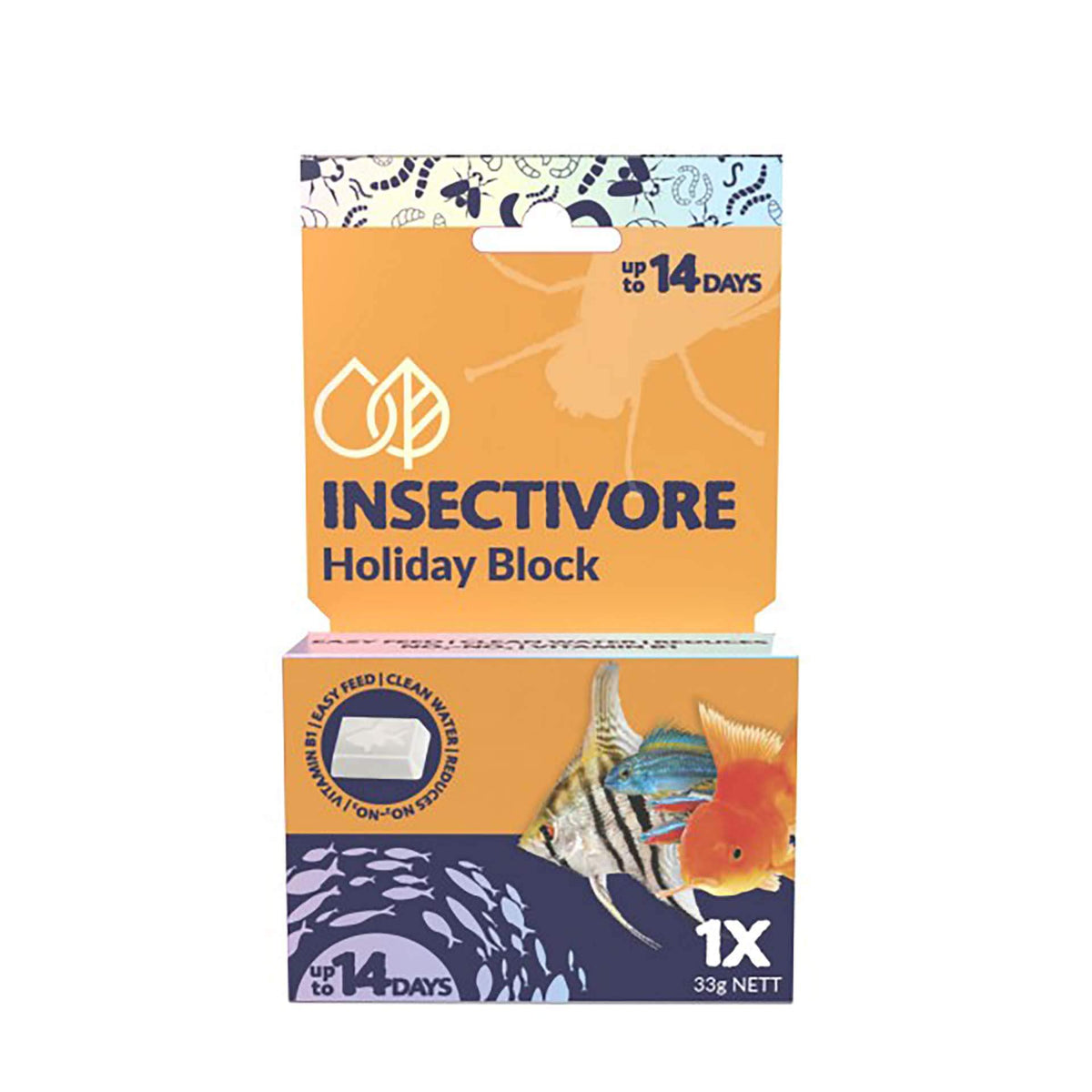 Bioscape Insectivore Holiday Block 33g - Up to 14 days