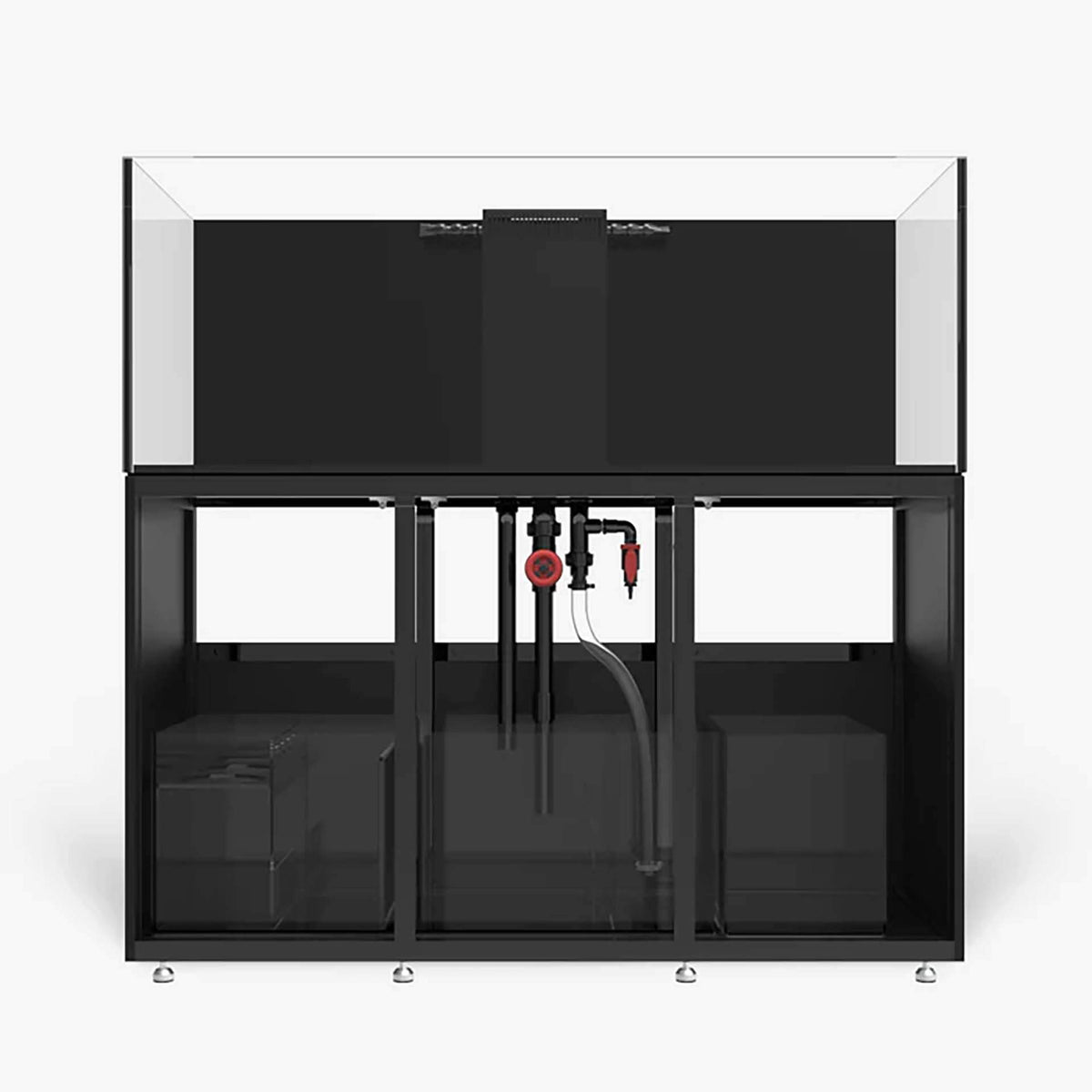 Waterbox INFINIA Reef 190.5 Aquarium with Black Cabinet - 153.6 x 64.3 x 57.5 cm**