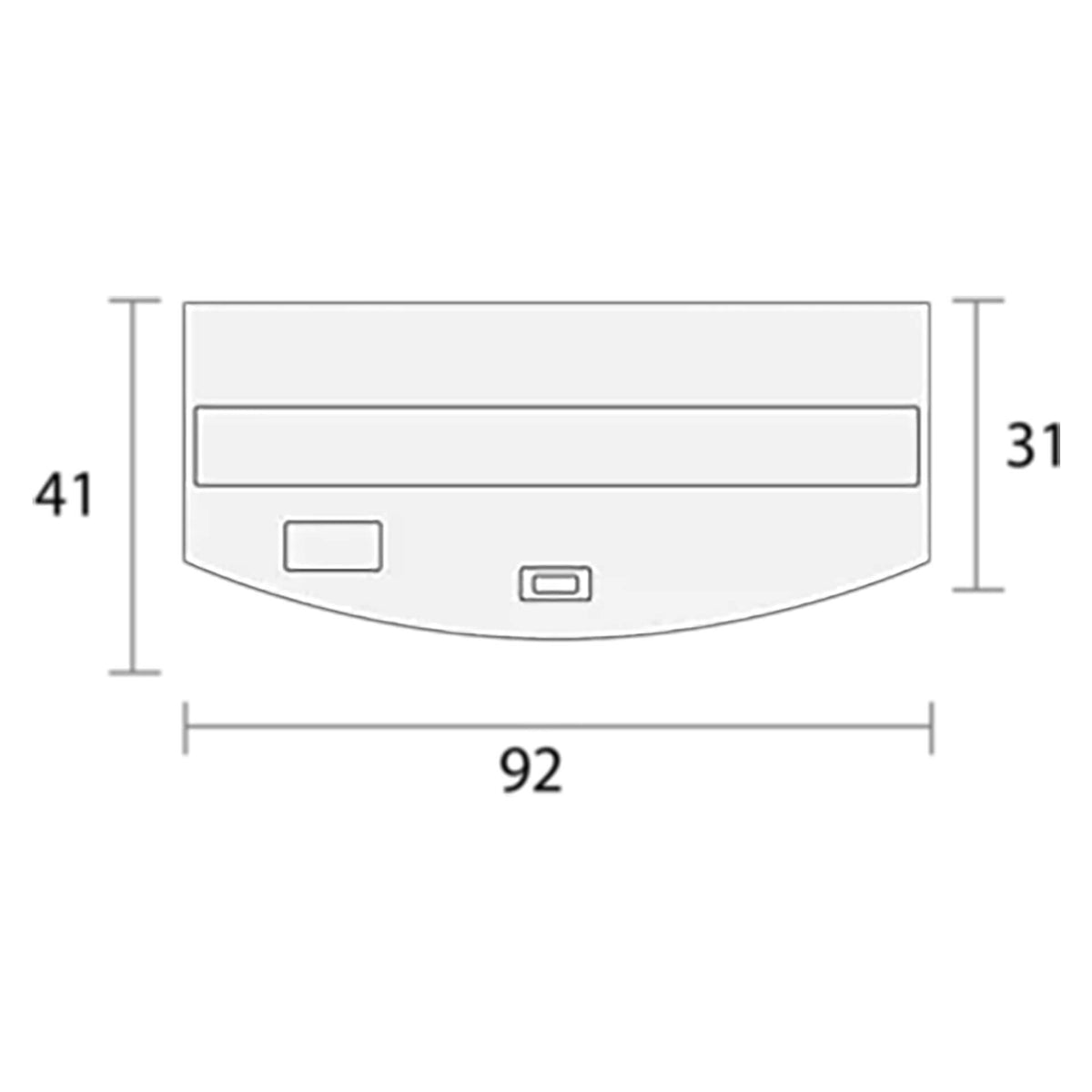 Juwel Vision 180 LED Aquarium White - 92 x 41 x 51 cm (Tank Only)