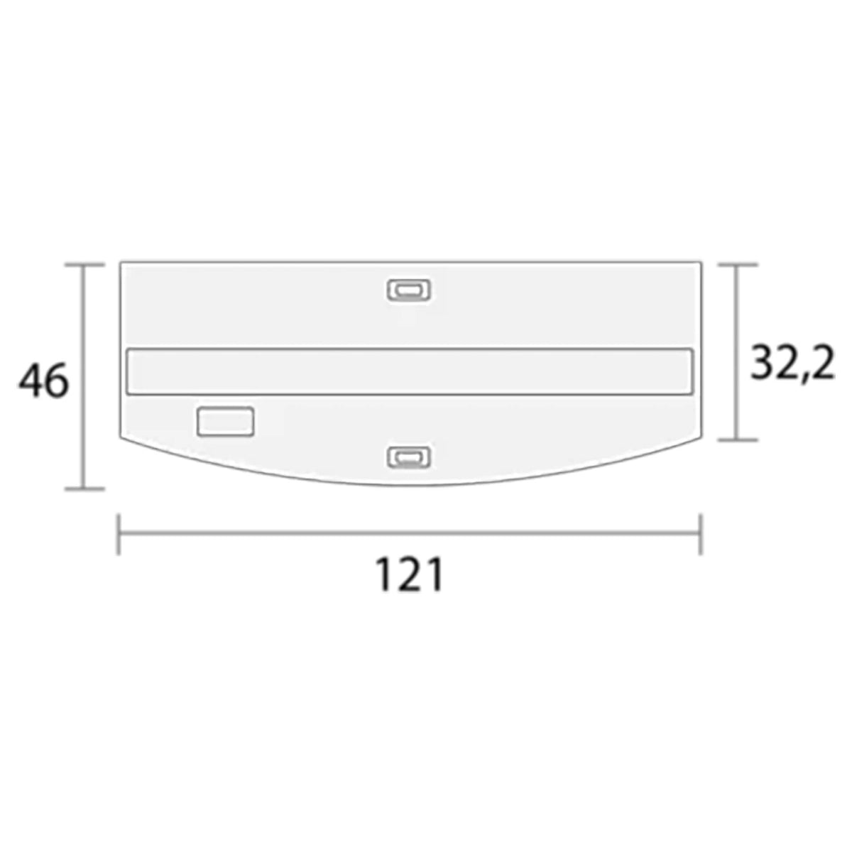 Juwel Vision 260 LED Aquarium Black - 121 x 46 x 64 cm (Tank Only)