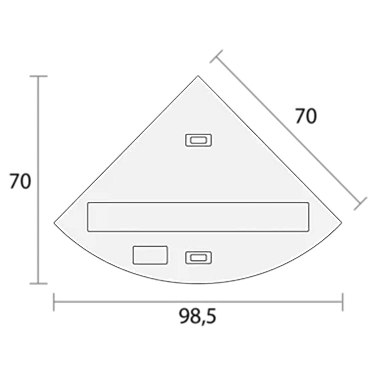 Juwel Trigon 190 LED Aquarium Light Wood - 98.5 x 70 x 60 cm (Tank Only)