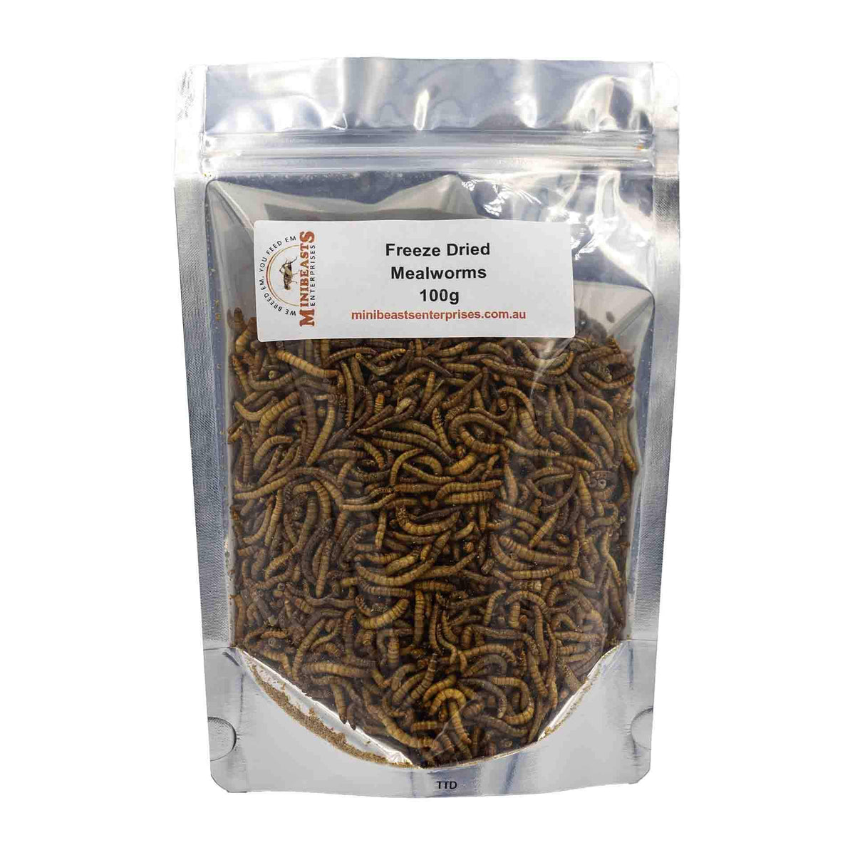 Minibeasts Freeze-Dried Mealworms 100g