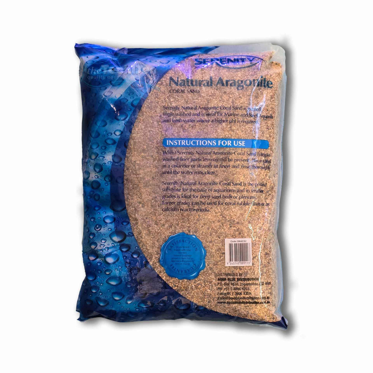 Serenity Coral Sand Rubble 2-3mm 10kg**