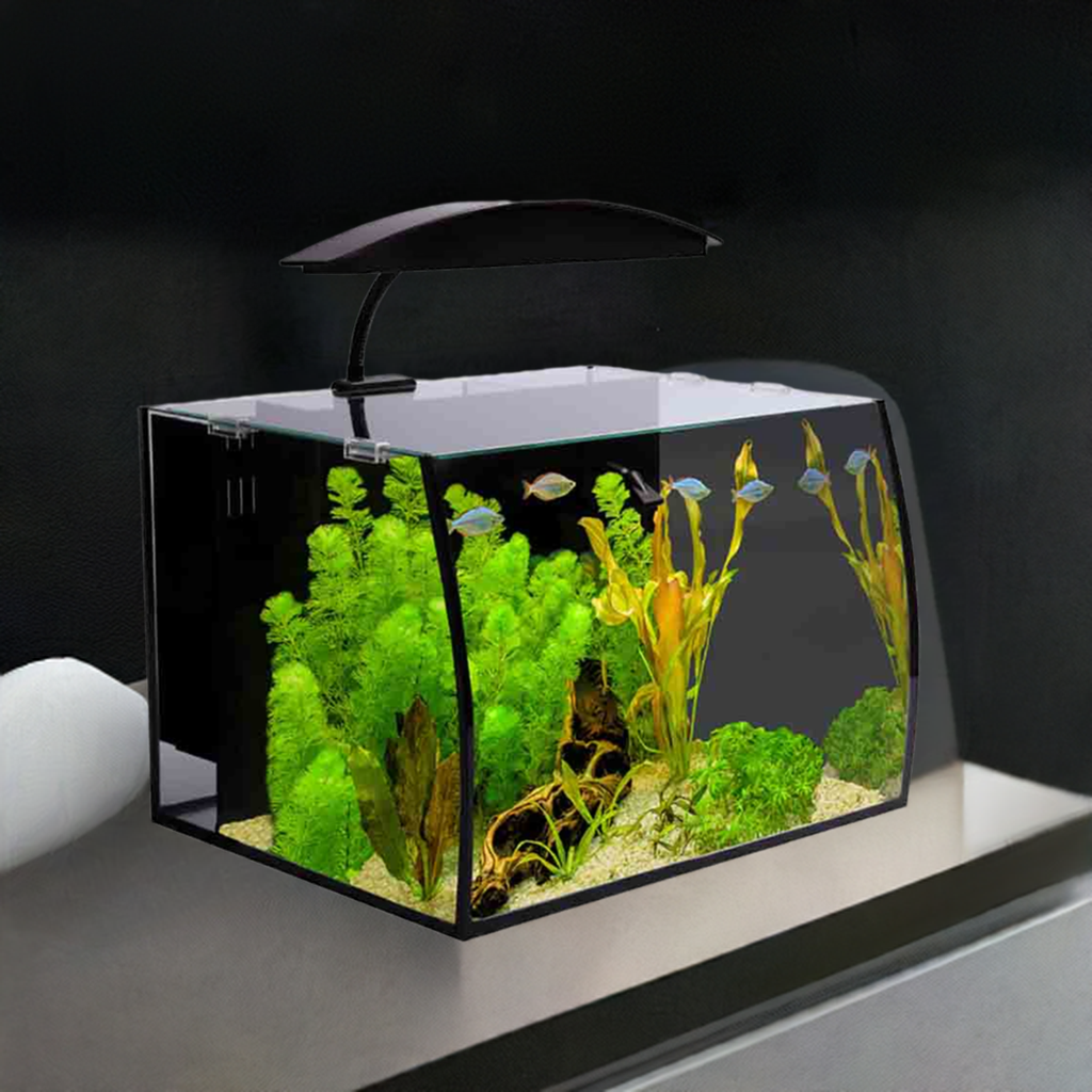 Aqua One Arc 30 Glass Aquarium 30Litres - 40L X 32.5D X 28cm H