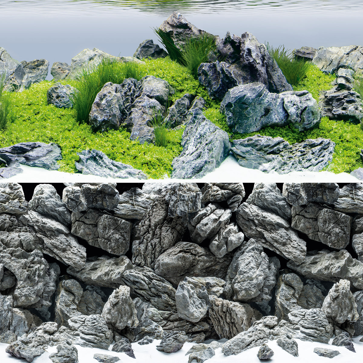 Juwel Background Poster Aquascape/Stone 60 x 30cm (Poster 4)