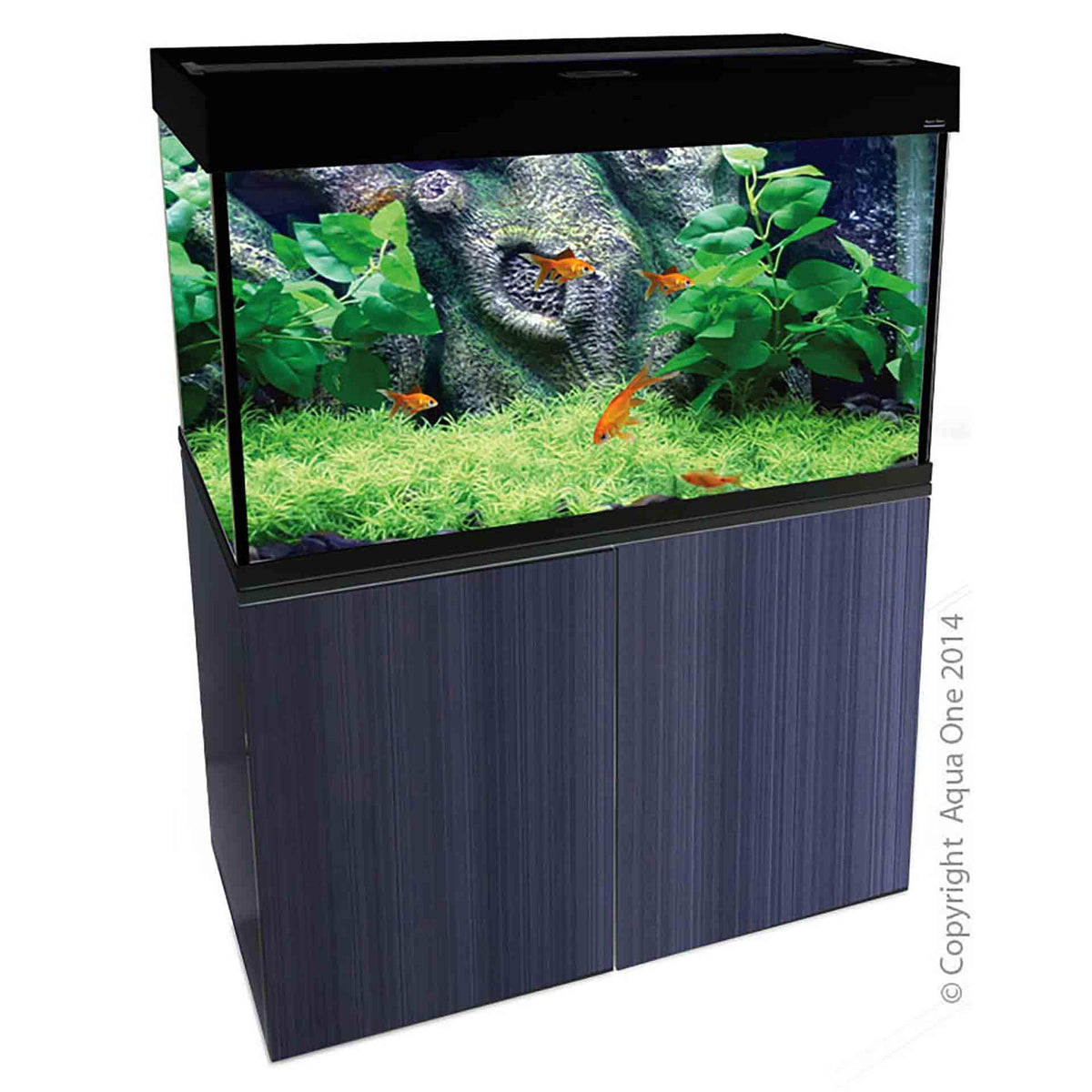 Aqua One Brilliance 100 Aquarium Black