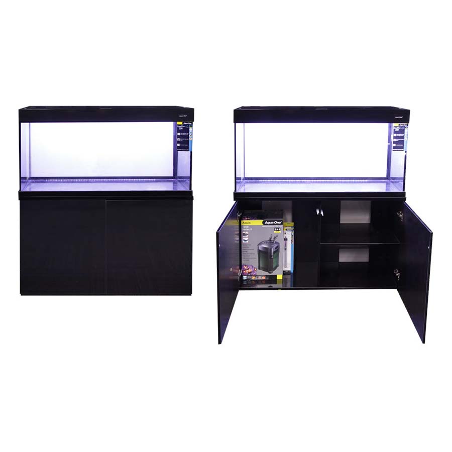 Aqua One Grandview 290 Aquarium Black