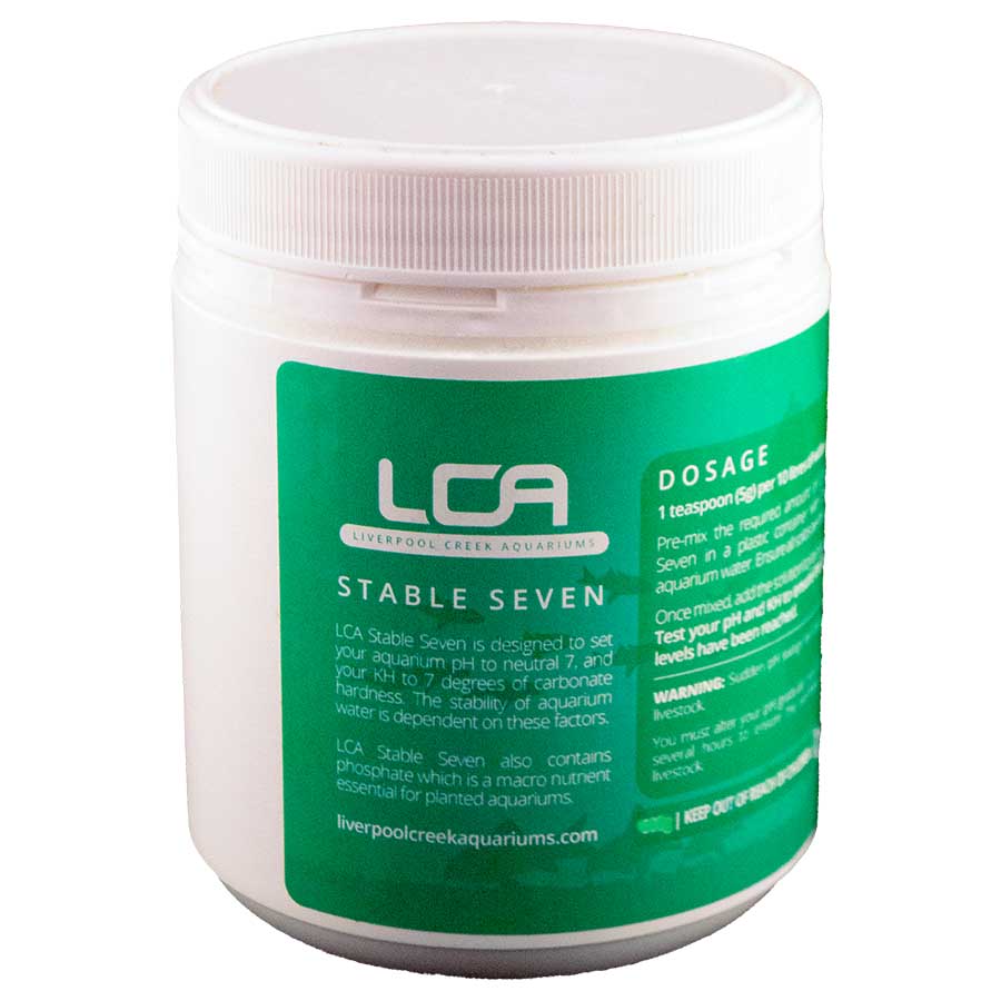 LCA Stable Seven Powder Water Treatments 500g - Liverpool Creek Aquariums