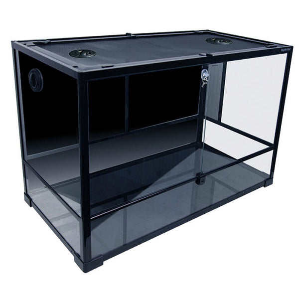 Reptile One RTF-900HT Glass Hinged Doors Terrarium - 90l x 45d x 60cm ...