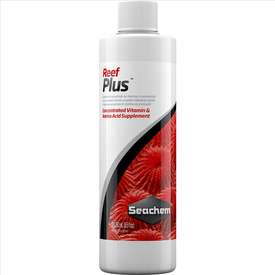 Seachem Reef Plus 250ml - Spectrum of Vitamins, Minerals and Amino&#39;s