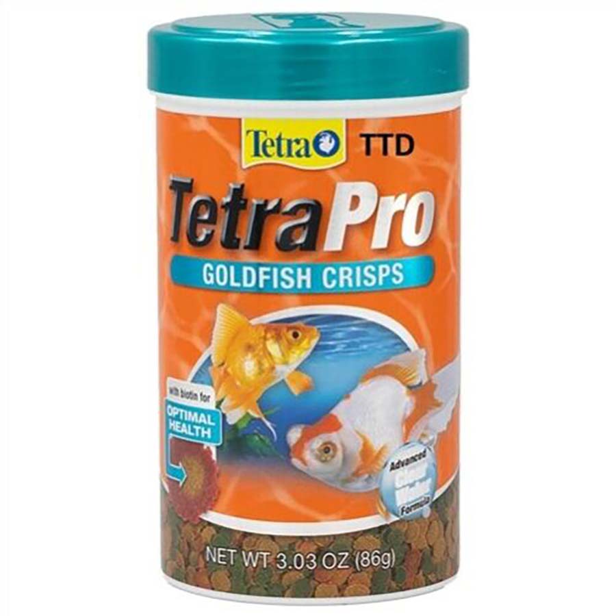 Tetra Pro Goldfish Crisps 3.03 Fish Food complete diet Optimal Health koi  fan